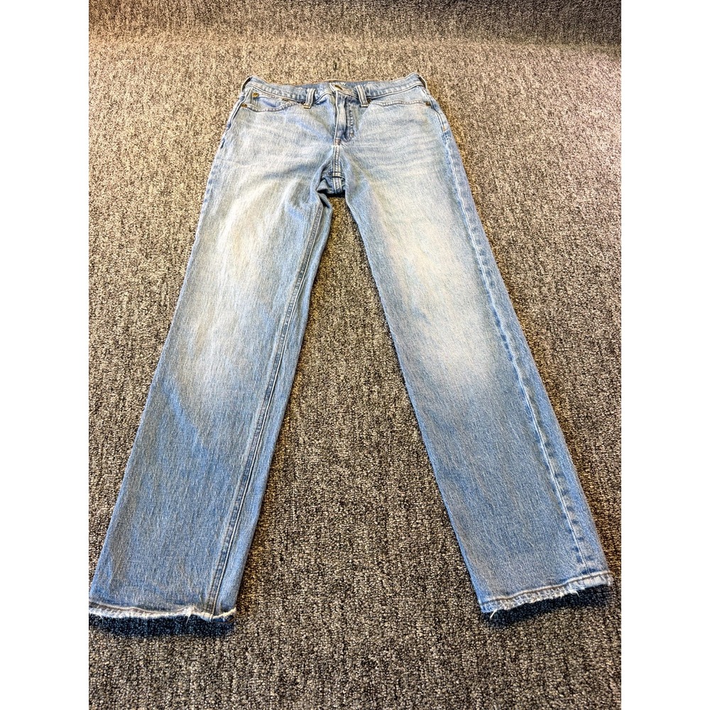J.Crew Mercantile Jeans Womens 26 Blue Denim 5 Pockets Classic Fit Straight Leg